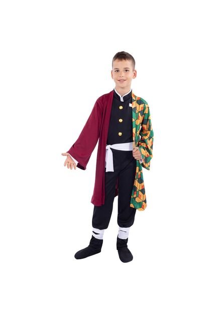 DISFRAZ CAZADOR ANIME NIÑO Negro