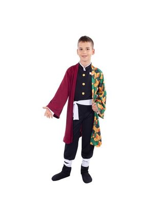 DISFRAZ CAZADOR ANIME NIÑO Negro