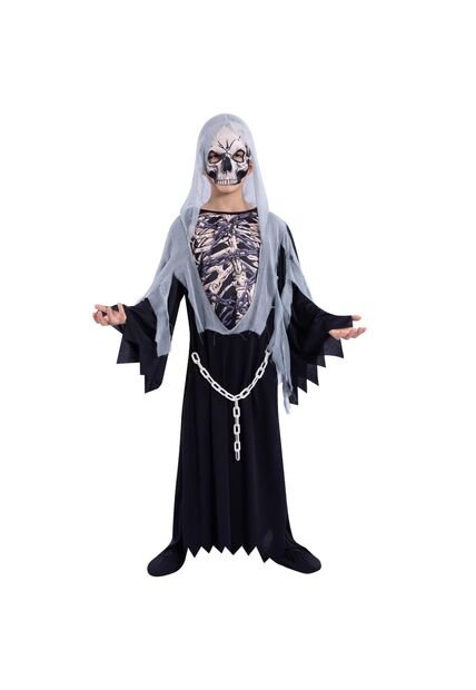 DISFRAZ CAZADOR DE ALMAS ANIME Negro