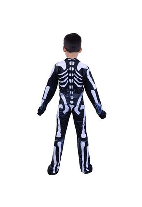 DISFRAZ SKELETON NIÑO Rojo