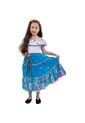 DISFRAZ TRAJE TIPICO NIÑA Azul de Fantastic Night