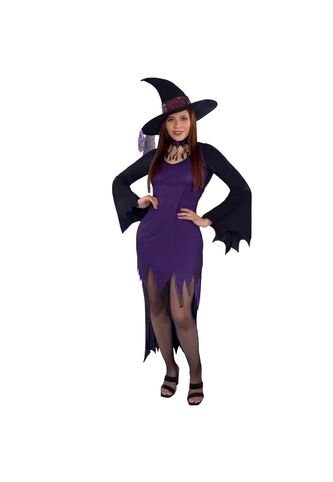 DISFRAZ HECHICERA MUJER Purpura Fantastic Night