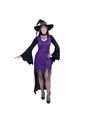 DISFRAZ HECHICERA MUJER Purpura de Fantastic Night