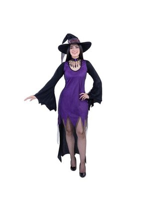 DISFRAZ HECHICERA MUJER Purpura