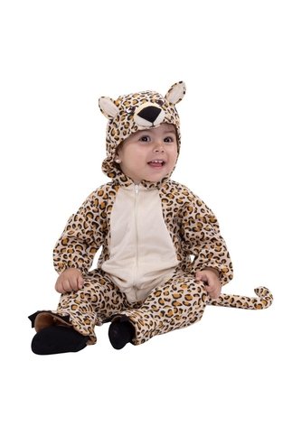 DISFRAZ LEOPARDO BEBE Beige Fantastic Night