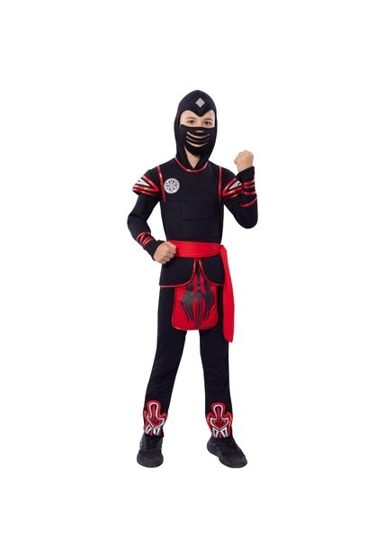 DISFRAZ FIRE COMBAT NIÑO Rojo