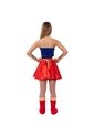 DISFRAZ SUPER HEROE MUJER Rojo de Fantastic Night