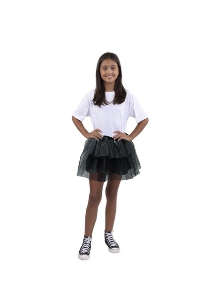 DISFRAZ TUTU NEGRO PARA NIÑA
