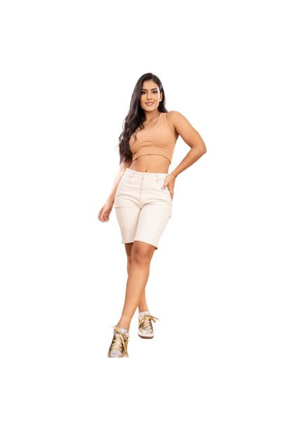 BERMUDAS FARICHI MUJER 256107 Talla 12