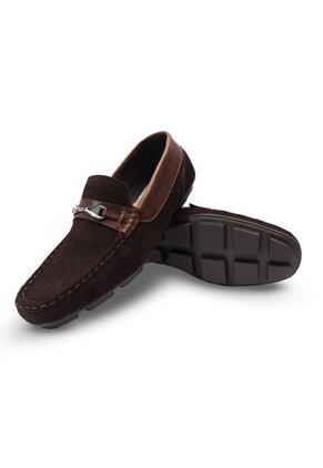Mocasín Cuero Café Fasucol Risto