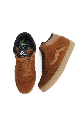 Tenis Cuero Café Claro Fasucol Zafira