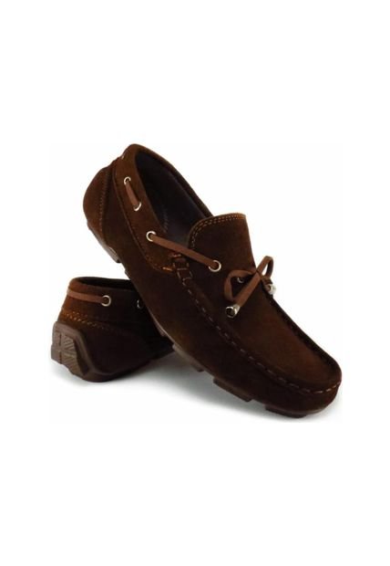 Mocasín Cuero Cafe Fasucol Elegant-TC043