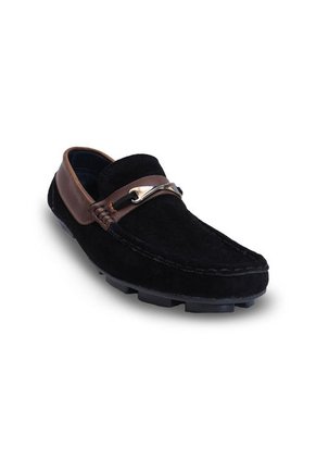 Mocasín Cuero Negro Fasucol Risto