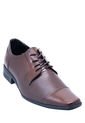 Zapato Hombre Caramelo Ejecutivo Cuero Fasucol Marco de Fasucol