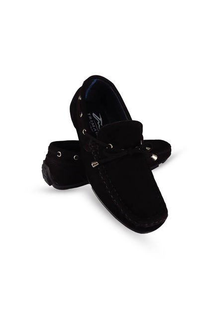 Mocasín Cuero Negro Fasucol Elegant TC019