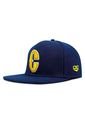 Gorra Selección Colombia De Béisbol Oficial Fánaticos Plana Azul Oscuro de FCB