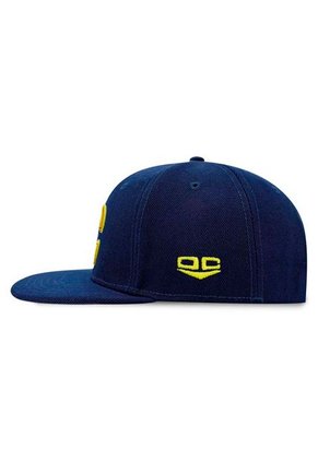 Gorra Selección Colombia De Béisbol Oficial Fánaticos Plana Azul Oscuro