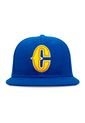 Gorra Selección Colombia De Béisbol Oficial Fánaticos Plana Azul Rey de FCB