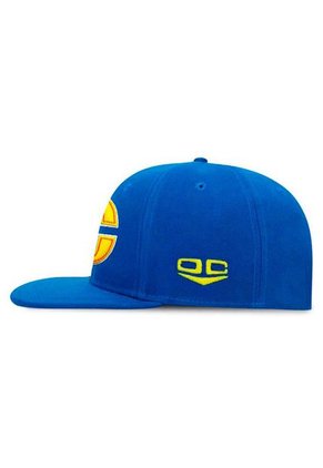 Gorra Selección Colombia De Béisbol Oficial Fánaticos Plana Azul Rey