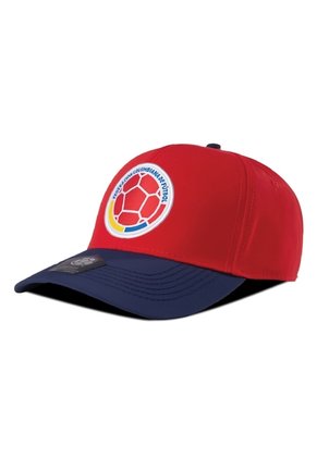 Gorra Oficial FCF Selección Colombia Deportiva Bicolor FCFS-006 Rojo-azul