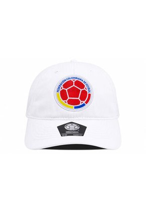 Gorra Oficial FCF Selección Colombia Clásica Dad Cap FCFS-002 Blanco