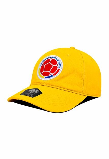 Gorra Oficial FCF Selección Colombia Clásica Dad Cap FCFS-002 Amarillo