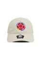 Gorra Oficial FCF Selección Colombia Clásica Dad Cap FCFS-002 Beige de FCF