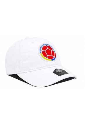 Gorra Oficial FCF Selección Colombia Clásica Dad Cap FCFS-002 Blanco