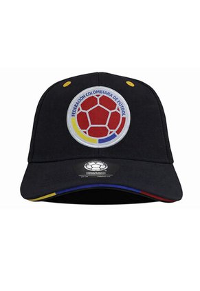 Gorra Oficial FCF Selección Colombia Clásica FCFE-0124 Negra