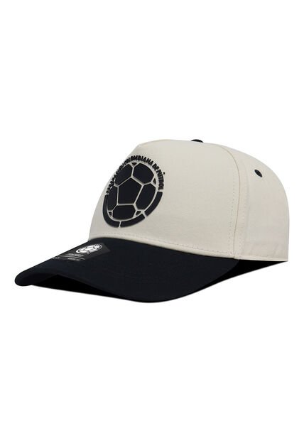 Gorra FCF Oficial Selección Colombia FCFE-0424 Beige/negro