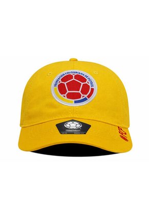Gorra Oficial FCF Selección Colombia Dad Cap FCFE-0224 Amarilla