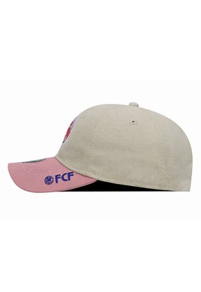Gorra Oficial FCF Selección Colombia Dad Cap FCFE-0224 Beige/rosa