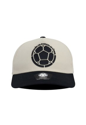 Gorra FCF Oficial Selección Colombia FCFE-0424 Beige/negro