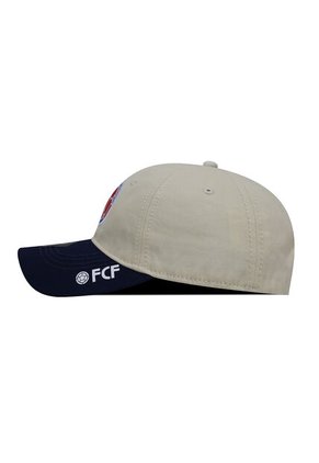 Gorra Oficial FCF Selección Colombia Dad Cap FCFE-0224 Beige/azul