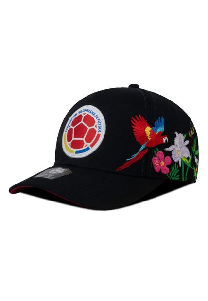 Gorra Oficial FCF Selección Colombia Guacamaya Negra