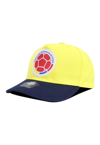 Gorra Oficial FCF Selección Colombia Clásica FCS-007 Amarillo/azul FCF