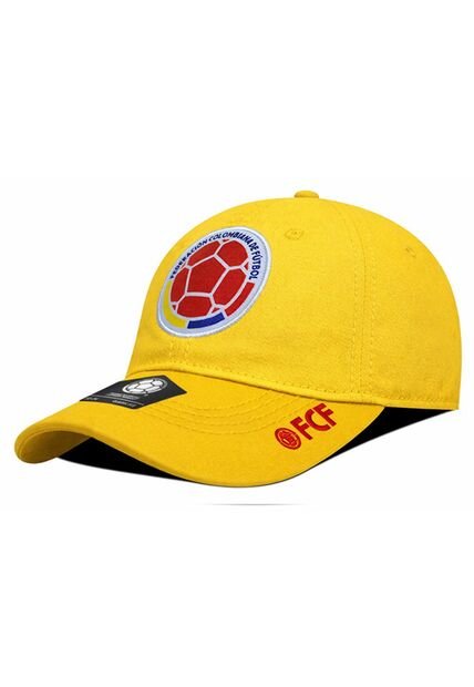 Gorra Oficial FCF Selección Colombia Dad Cap FCFE-0224 Amarilla