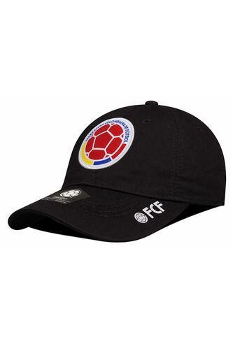 Gorra Oficial FCF Selección Colombia Dad Cap FCFE-0224 Negro FCF
