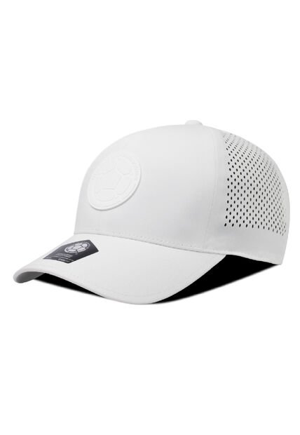 Gorra Oficial FCF Selección Colombia Tono A Tono FCFD-0426 Blanca