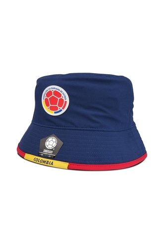 Gorro Oficial FCF Selección Colombia Bucket Hat Amarillo FCFD-0826 Azul FCF
