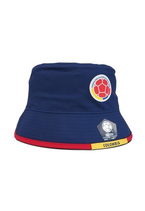 Gorro Oficial FCF Selección Colombia Bucket Hat Amarillo FCFD-0826 Azul