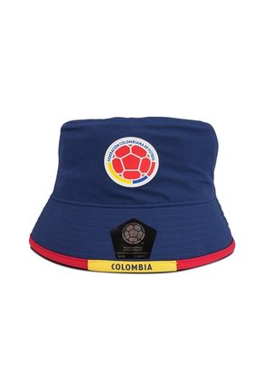 Gorro Oficial FCF Selección Colombia Bucket Hat Amarillo FCFD-0826 Azul