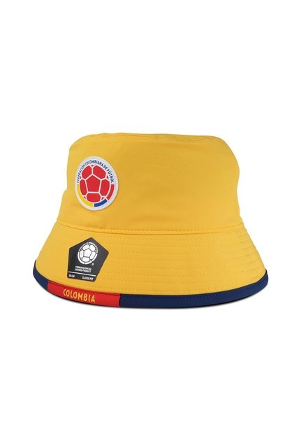 Gorro Oficial FCF Selección Colombia Bucket Hat Amarillo FCFD-0826 Amarillo