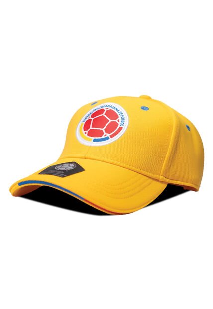 Gorra Oficial FCF Selección Colombia TALLA JUNIOR FCFK-0124 Amarilla