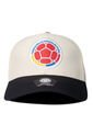 Gorra Oficial FCF Selección Colombia Deportiva Bicolor FCFS-006 Beige-negro de FCF