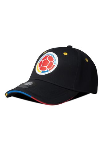 Gorra Oficial FCF Selección Colombia TALLA JUNIOR FCFK-0124 Negro FCF