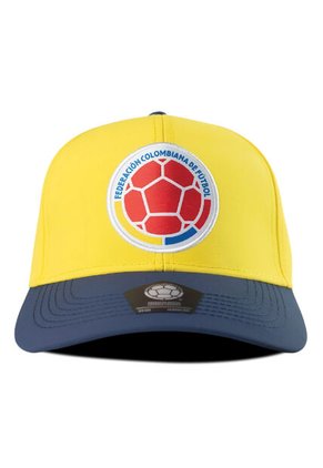 Gorra Oficial FCF Selección Colombia Deportiva Bicolor FCFS-006 Amarillo-azul