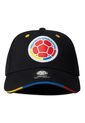 Gorra Oficial FCF Selección Colombia TALLA JUNIOR FCFK-0124 Negro de FCF