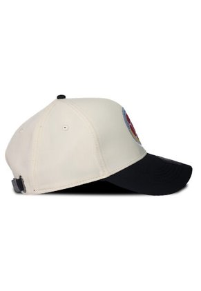 Gorra Oficial FCF Selección Colombia Deportiva Bicolor FCFS-006 Beige-negro