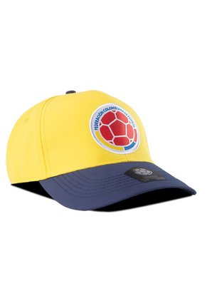 Gorra Oficial FCF Selección Colombia Deportiva Bicolor FCFS-006 Amarillo-azul